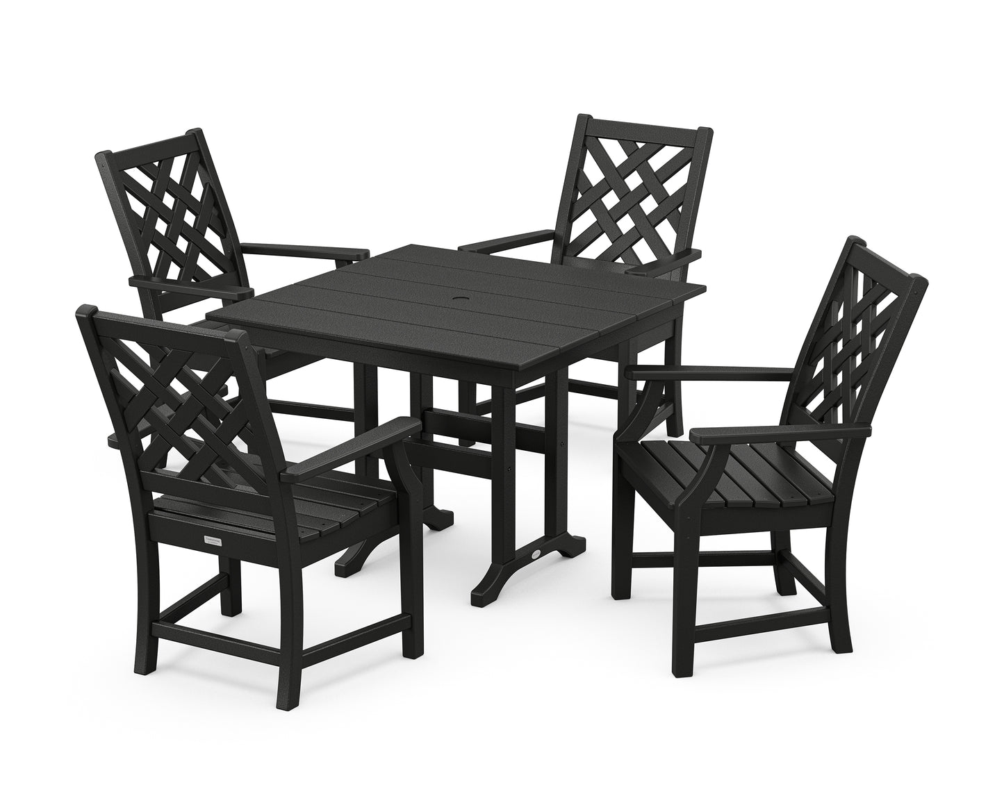 Wovendale 5-Piece Farmhouse Dining Set