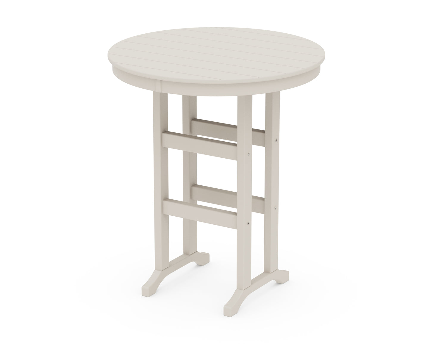 36" Round Farmhouse Bar Table