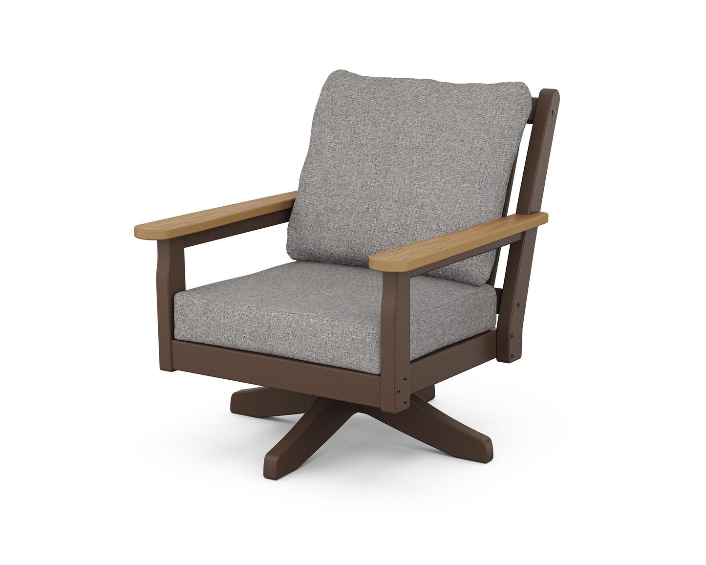 Chippendale Deep Seating Swivel Chair
