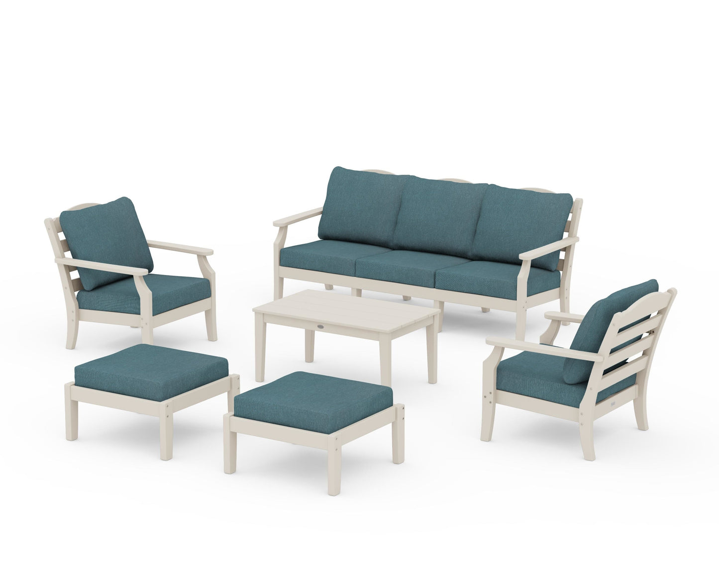Savannah 6-Piece Lounge Sofa Set