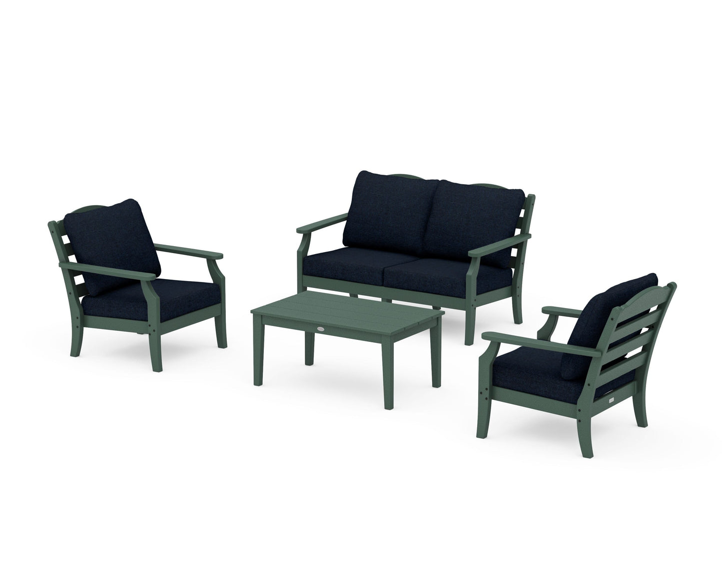 Savannah 4-Piece Deep Seating Set with Loveseat
