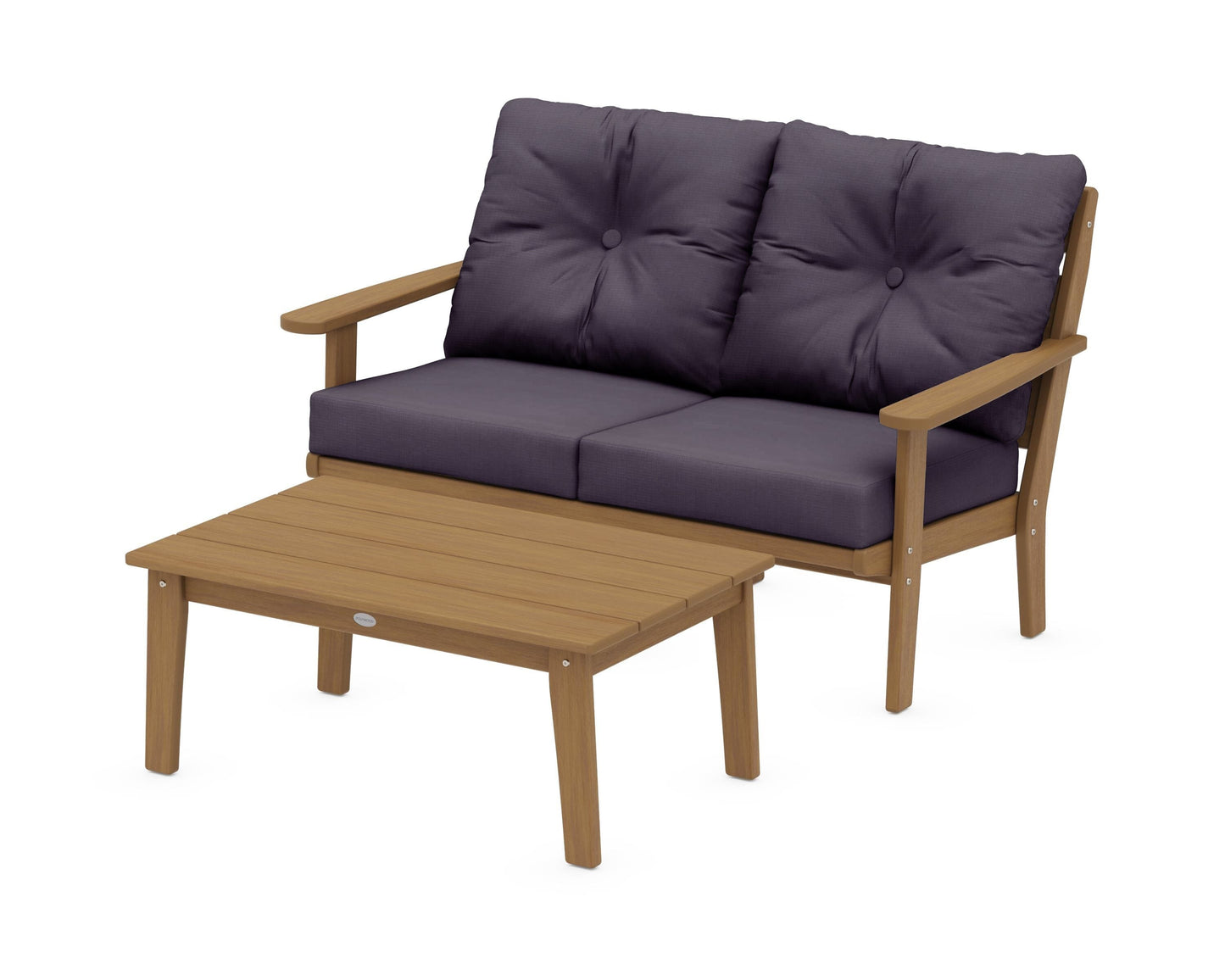 Lakeside 2-Piece Lounge Loveseat Set