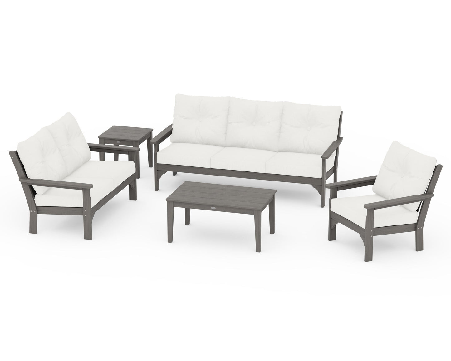Vineyard 5 Piece Deep Seating Set