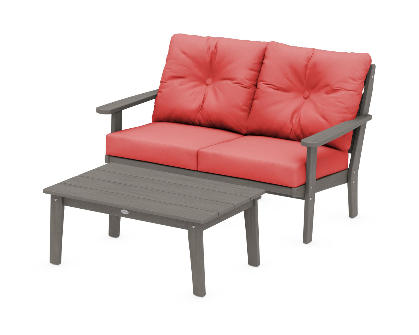 Lakeside 2-Piece Lounge Loveseat Set
