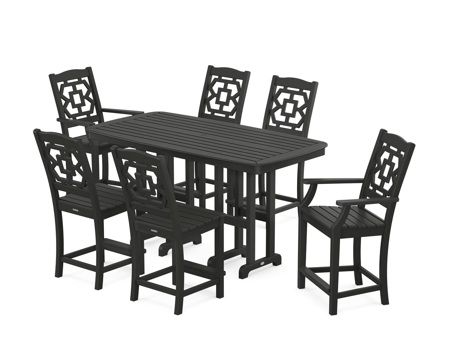 Chinoiserie 7-Piece Counter Set