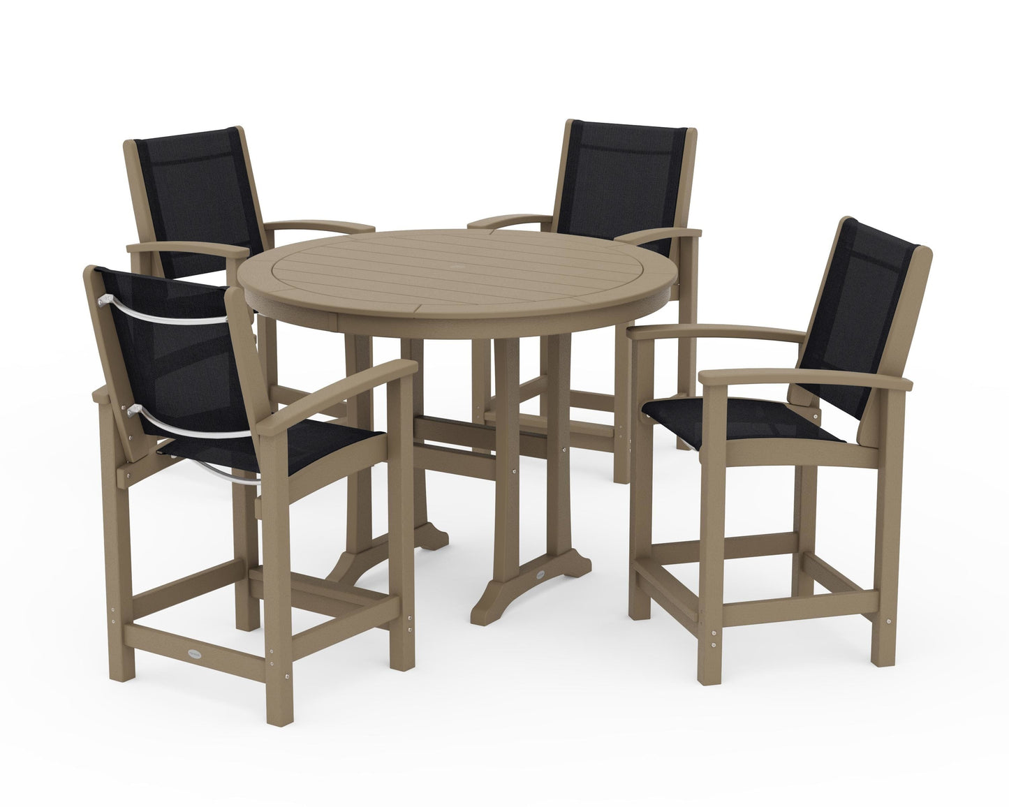 Coastal 5-Piece Counter Set