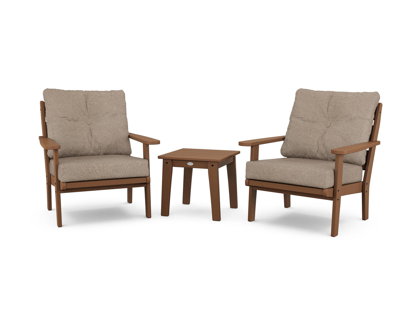 Lakeside 3-Piece Deep Seating Chair Set