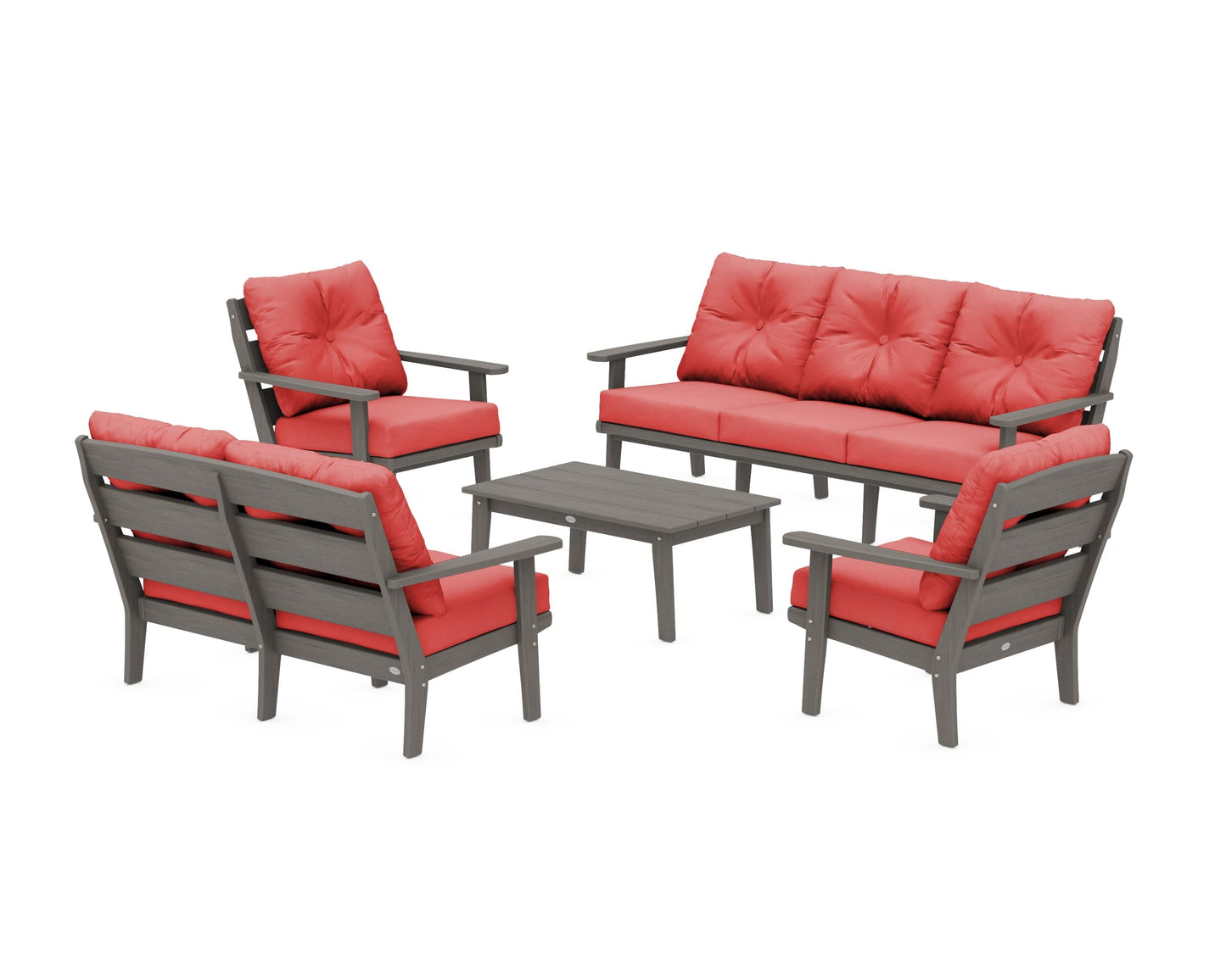 Lakeside 5-Piece Lounge Sofa Set