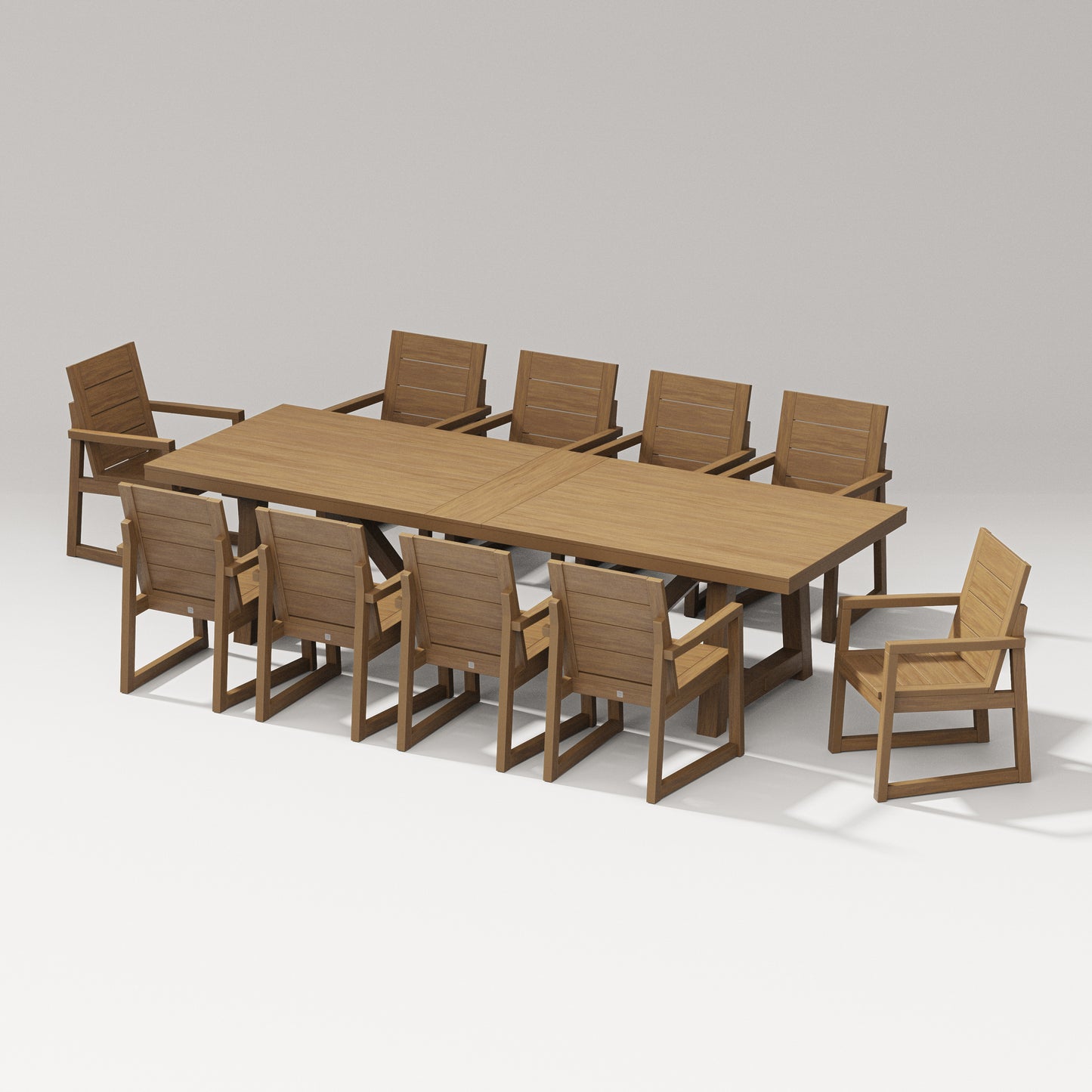 Elevate 11-Piece A-Frame Table Dining Set