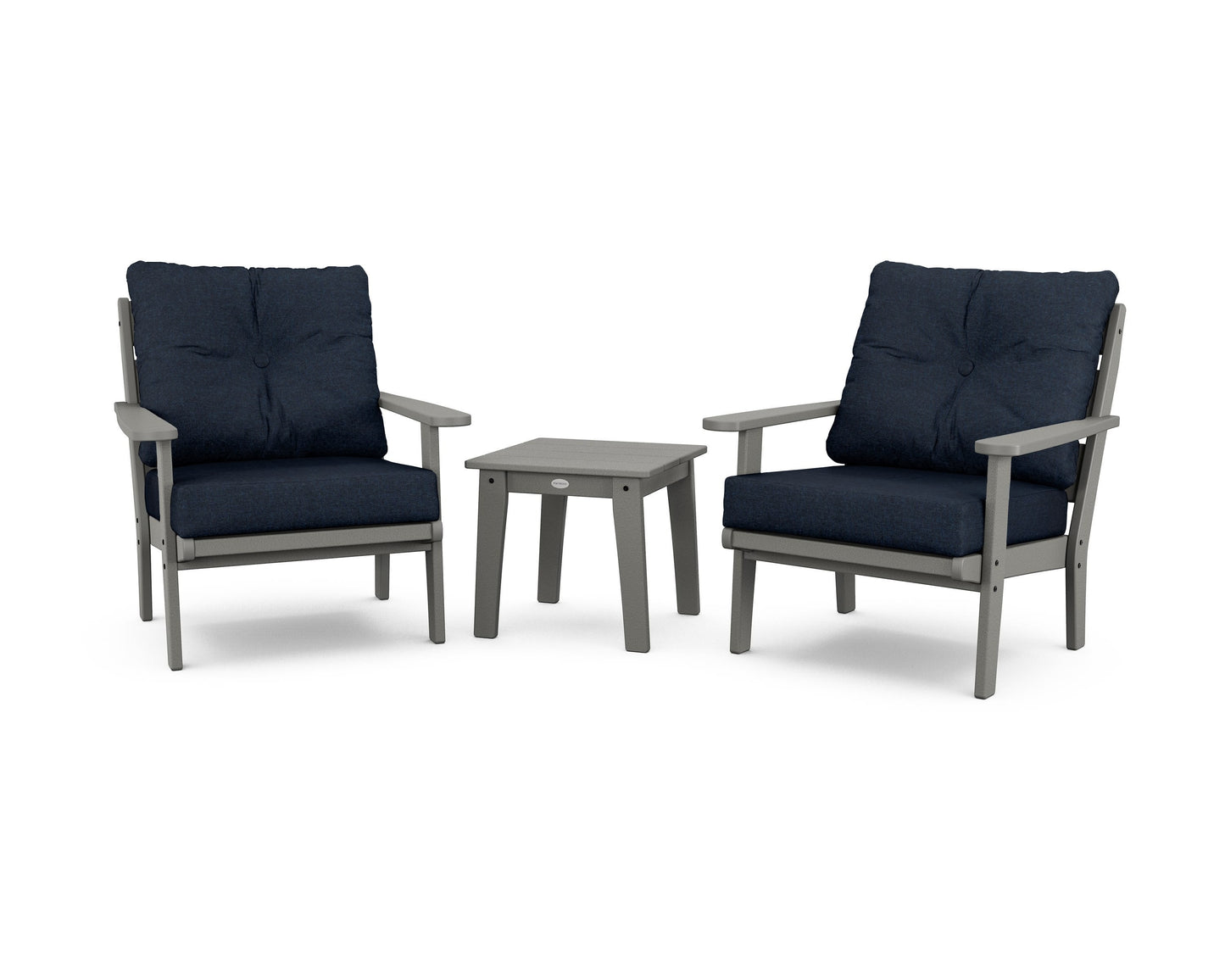 Lakeside 3-Piece Deep Seating Chair Set