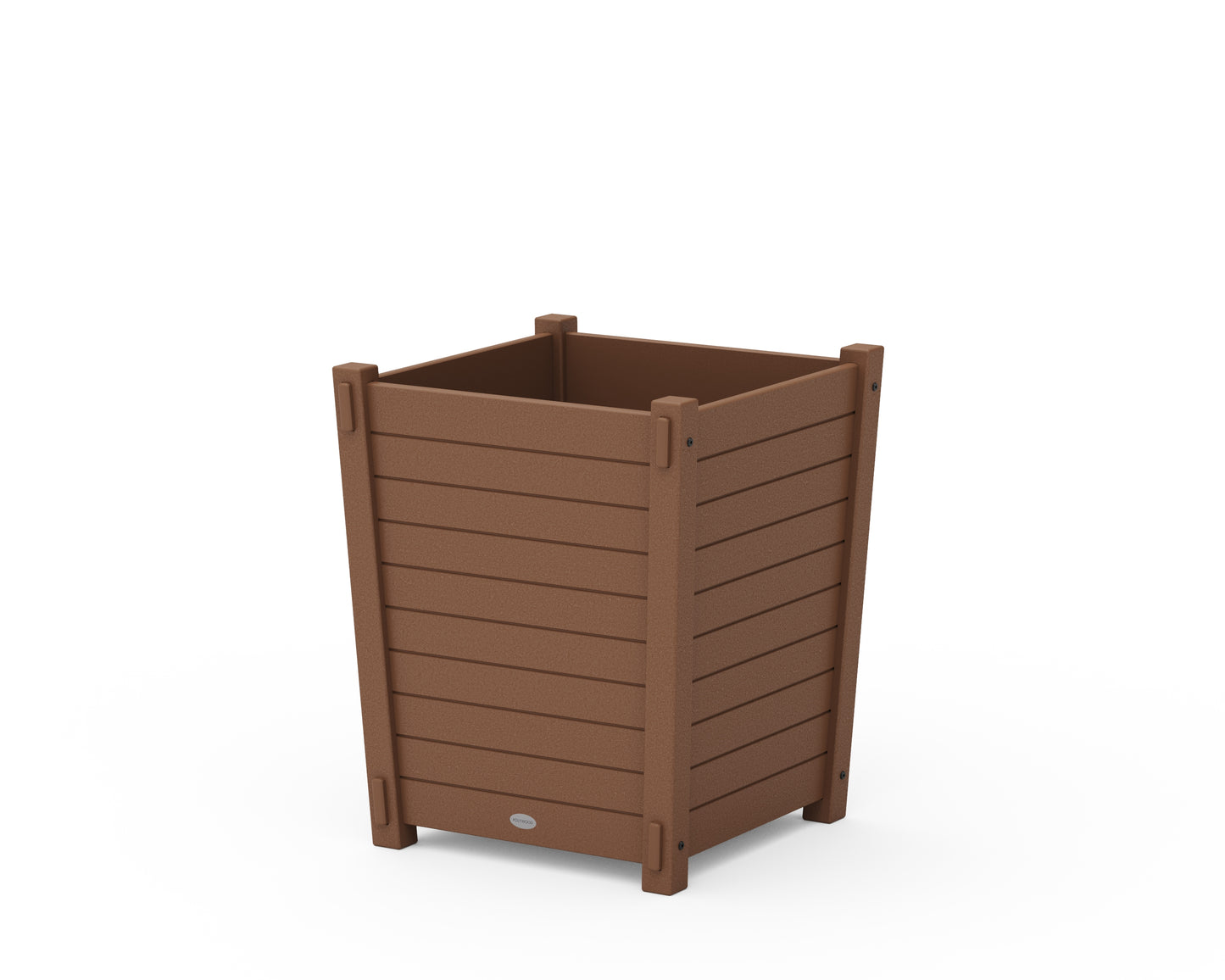 Nautical Large Tapered Square Short Planter Box
