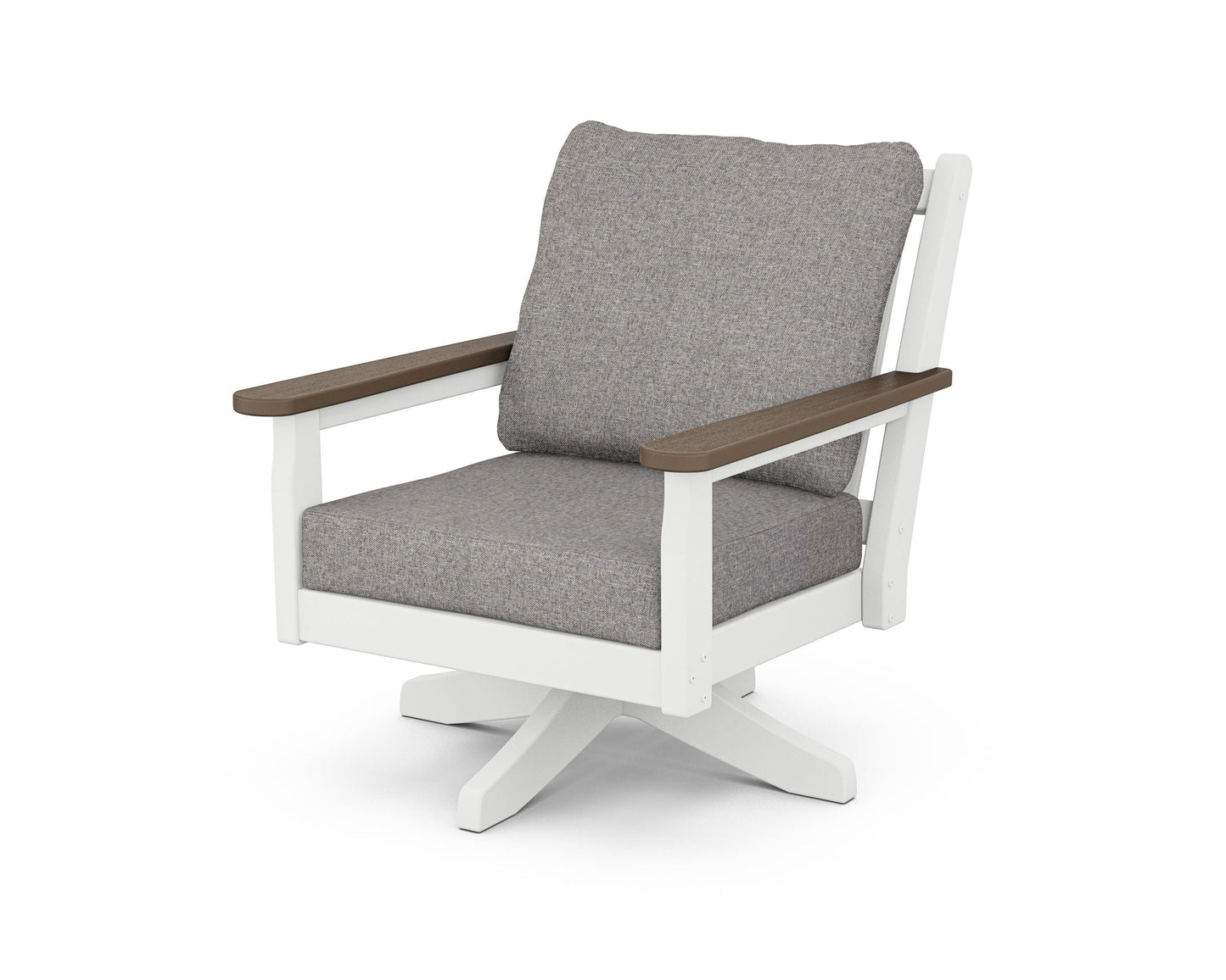 Chippendale Deep Seating Swivel Chair
