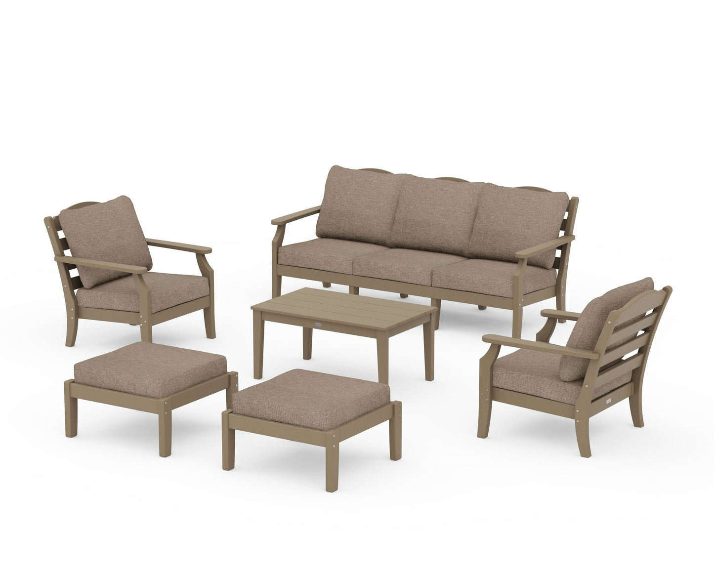 Savannah 6-Piece Lounge Sofa Set