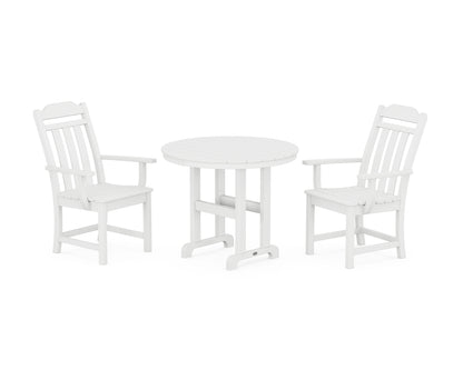 Cottage 3-Piece Farmhouse Dining Set