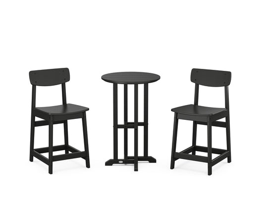 Modern Studio Urban Chair 3-Piece Bistro Counter Set
