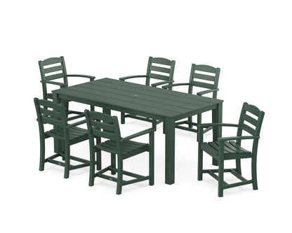 La Casa Cafe Arm Chair 7-Piece Parsons Dining Set