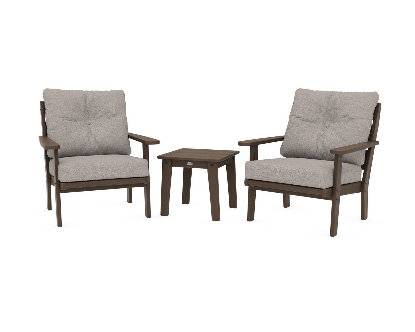 Lakeside 3-Piece Deep Seating Chair Set