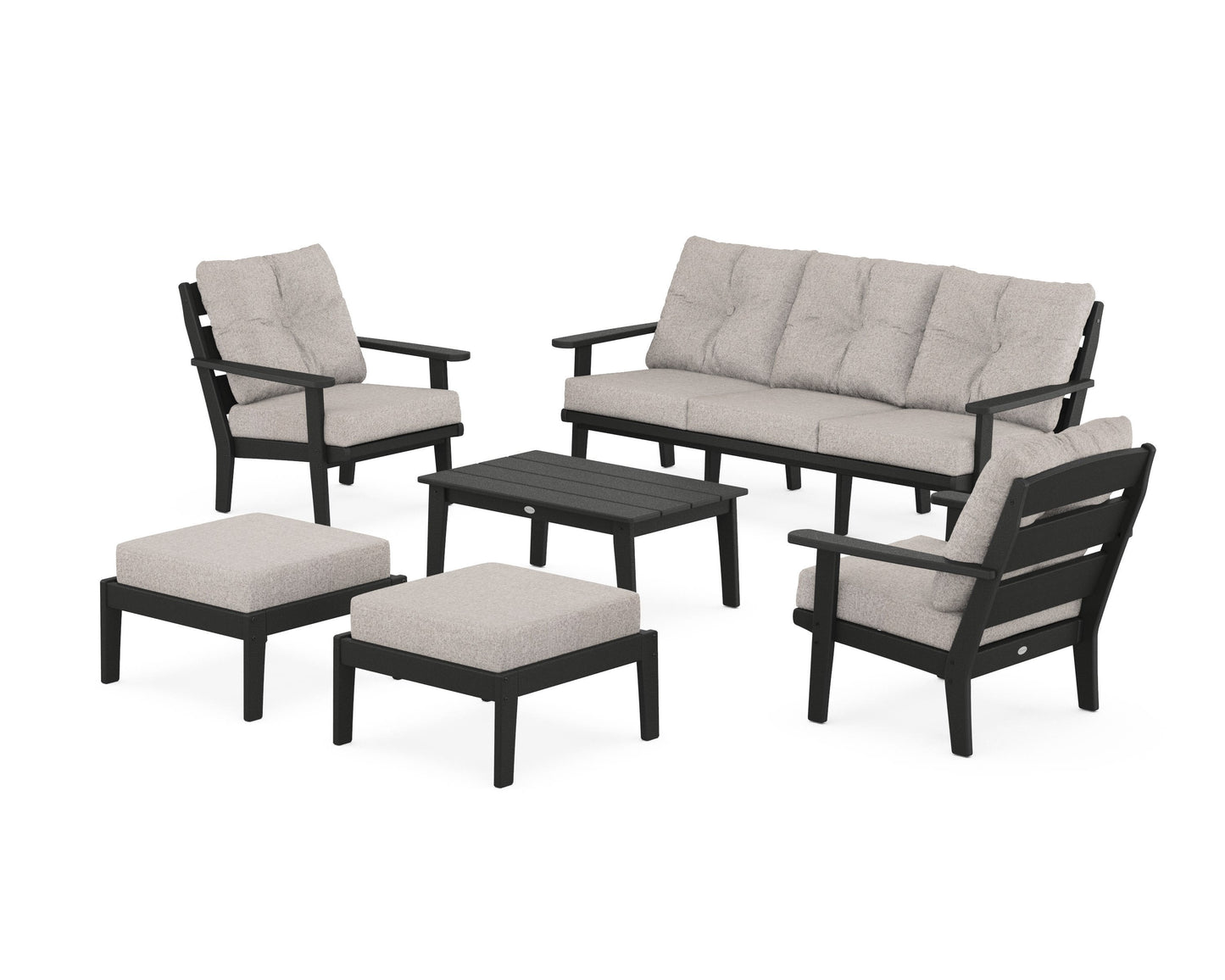 Lakeside 6-Piece Lounge Sofa Set