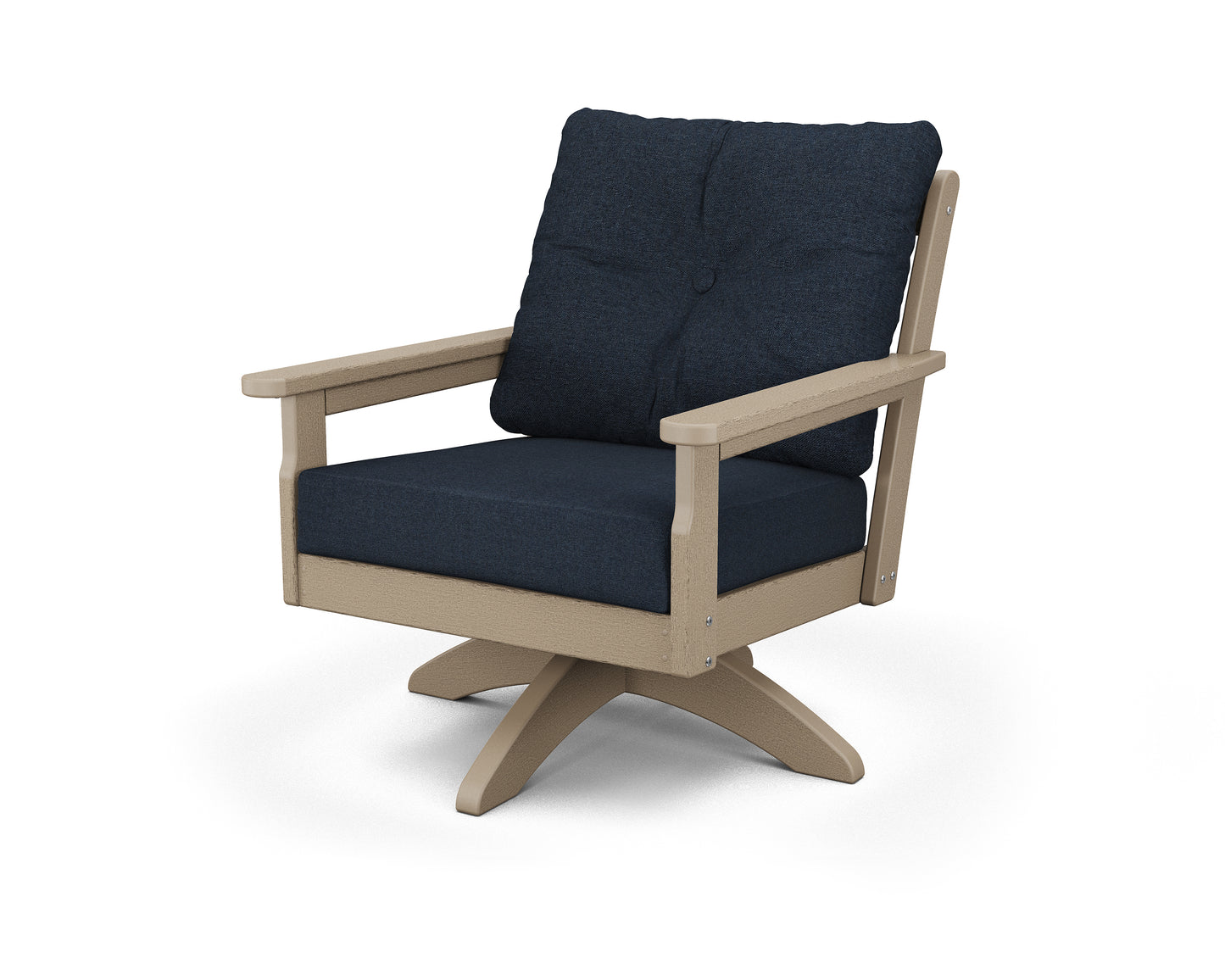 Vineyard Deep Seating Swivel Chair
