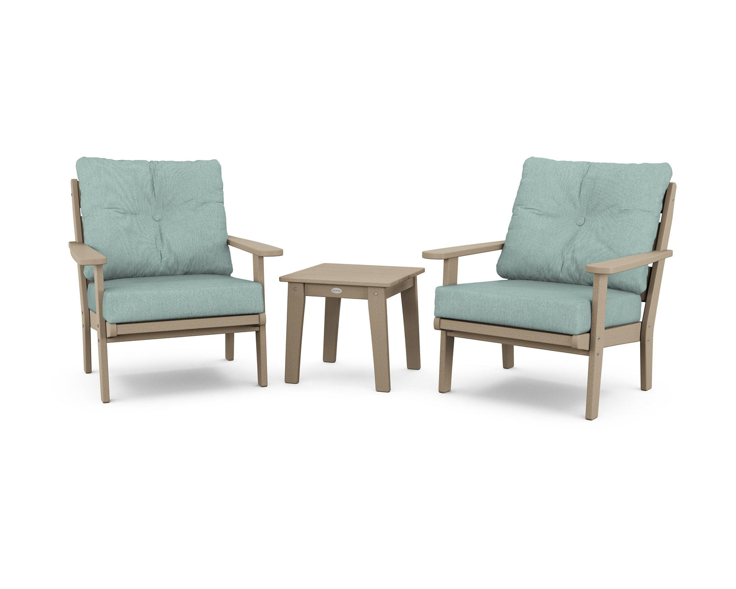 Lakeside 3-Piece Deep Seating Chair Set
