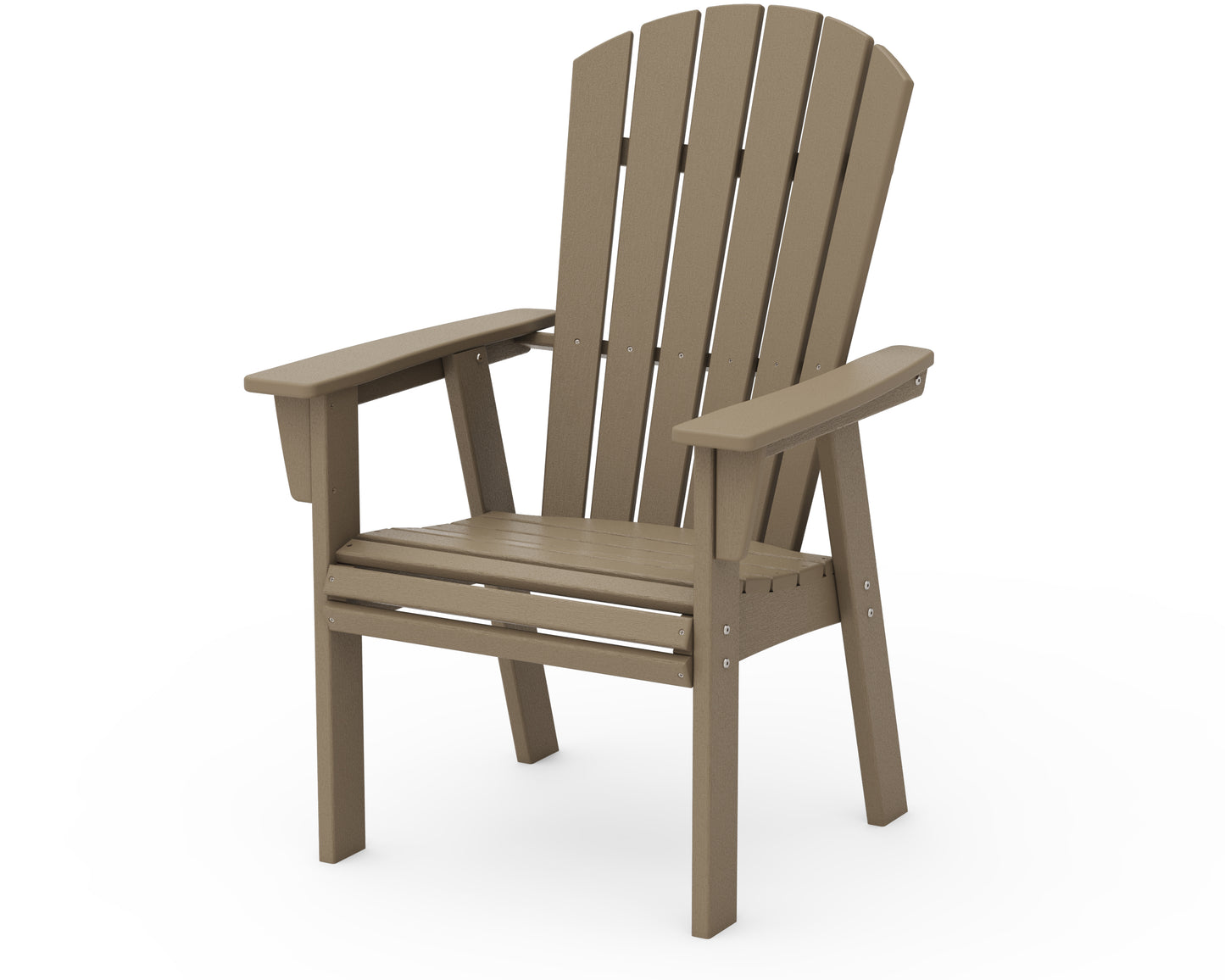 Nautical Curveback Adirondack Dining Chair