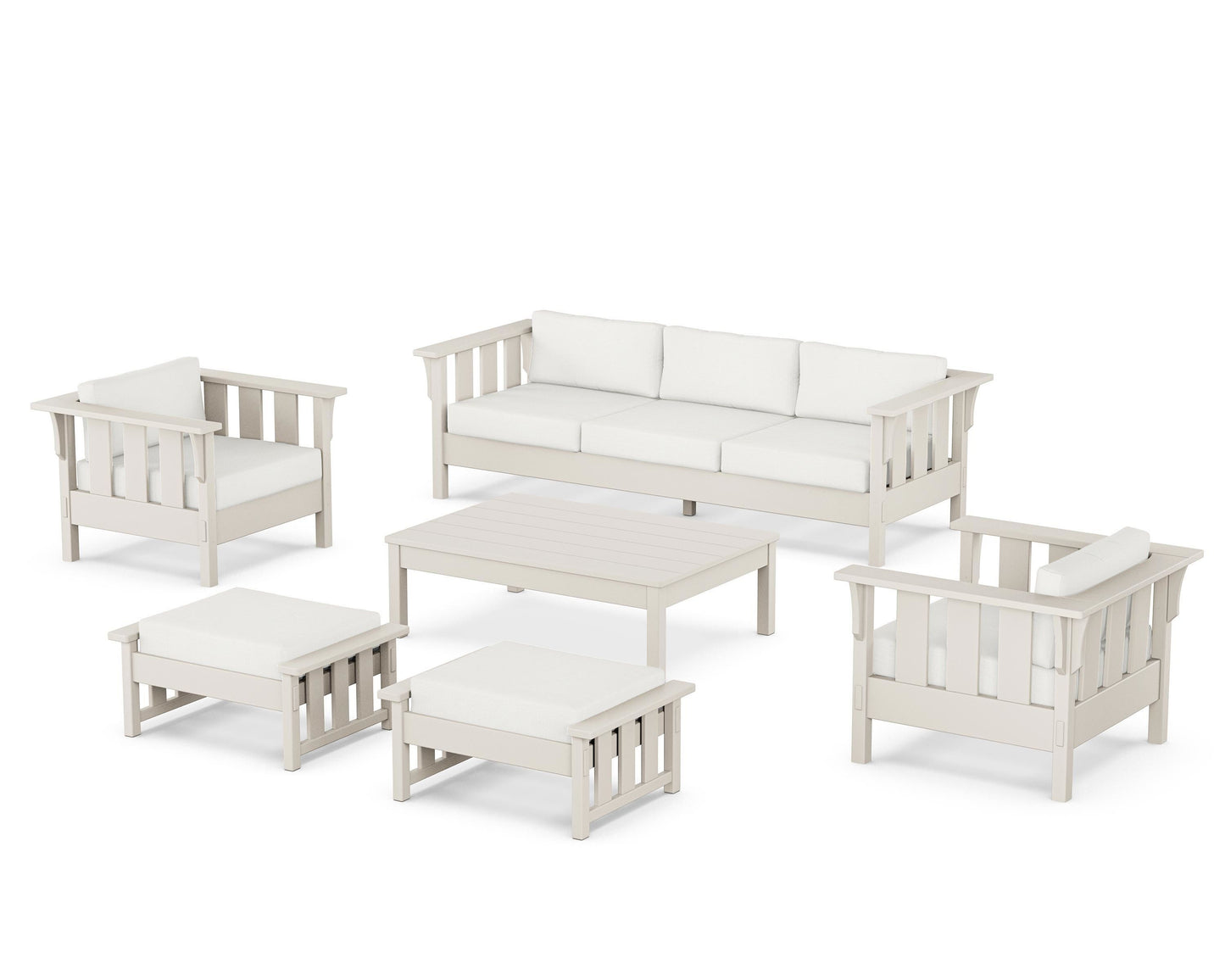 Acadia 6-Piece Lounge Sofa Set