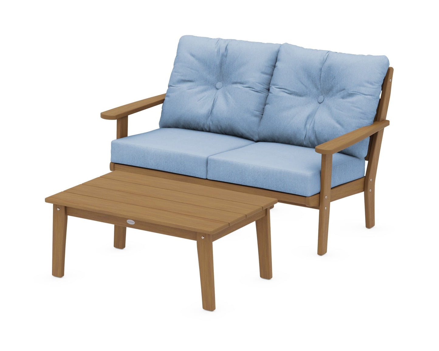 Lakeside 2-Piece Lounge Loveseat Set