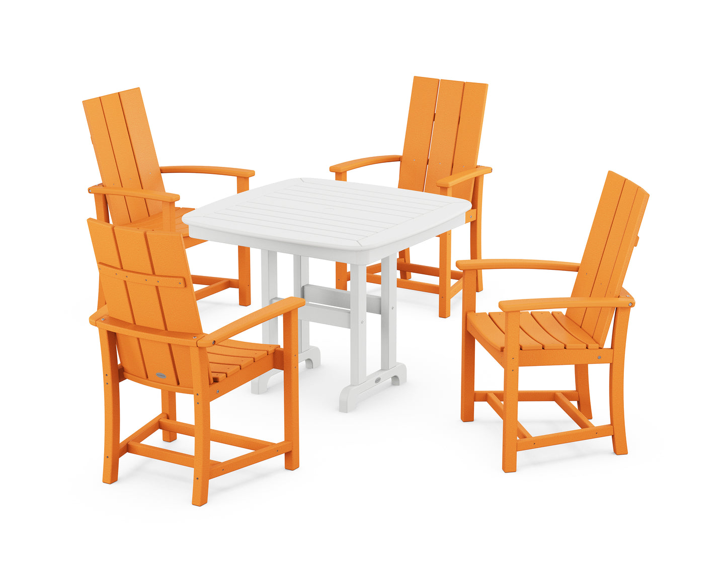 Modern Adirondack 5-Piece Dining Set