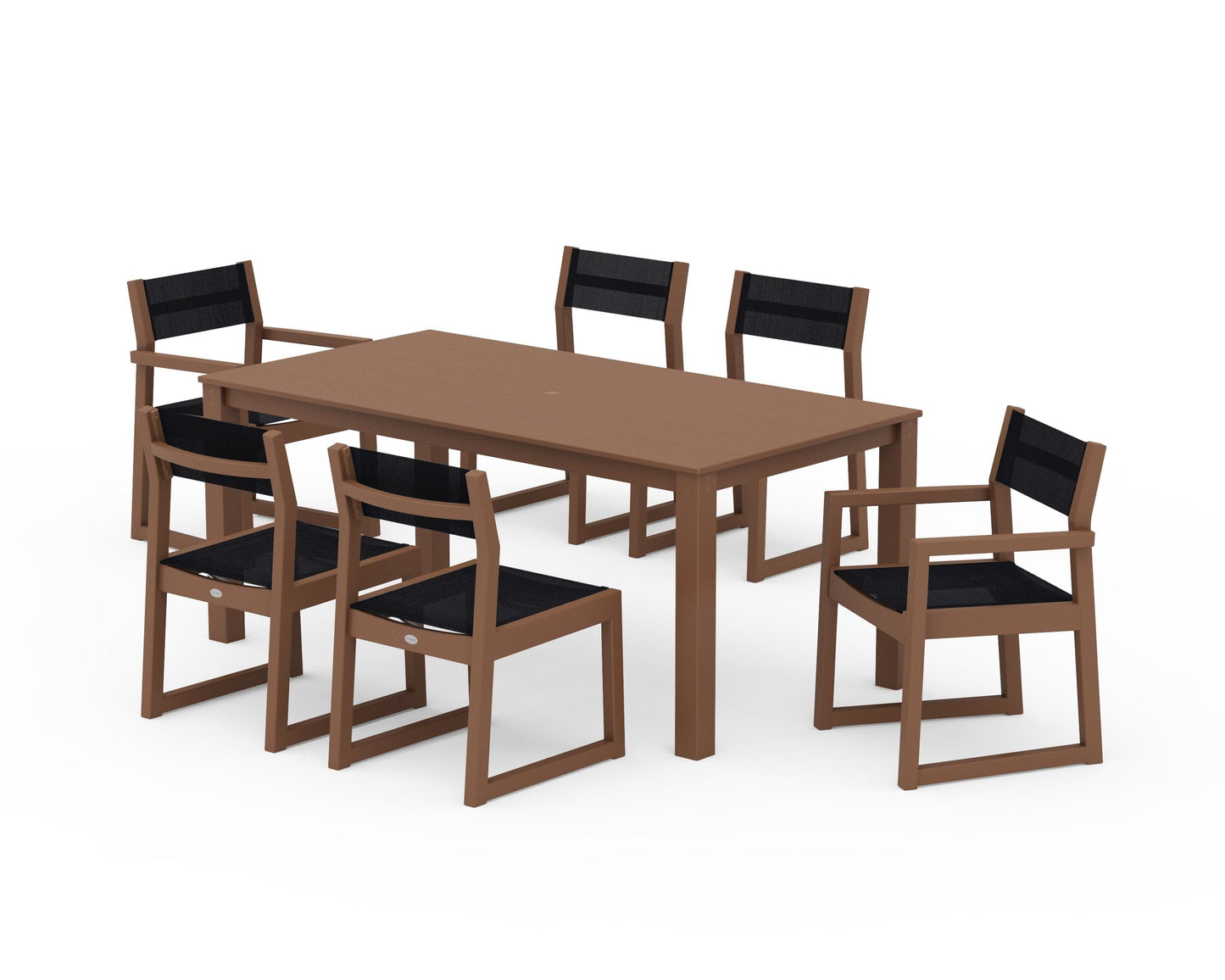 EDGE Sling 7-Piece Parsons Dining Set