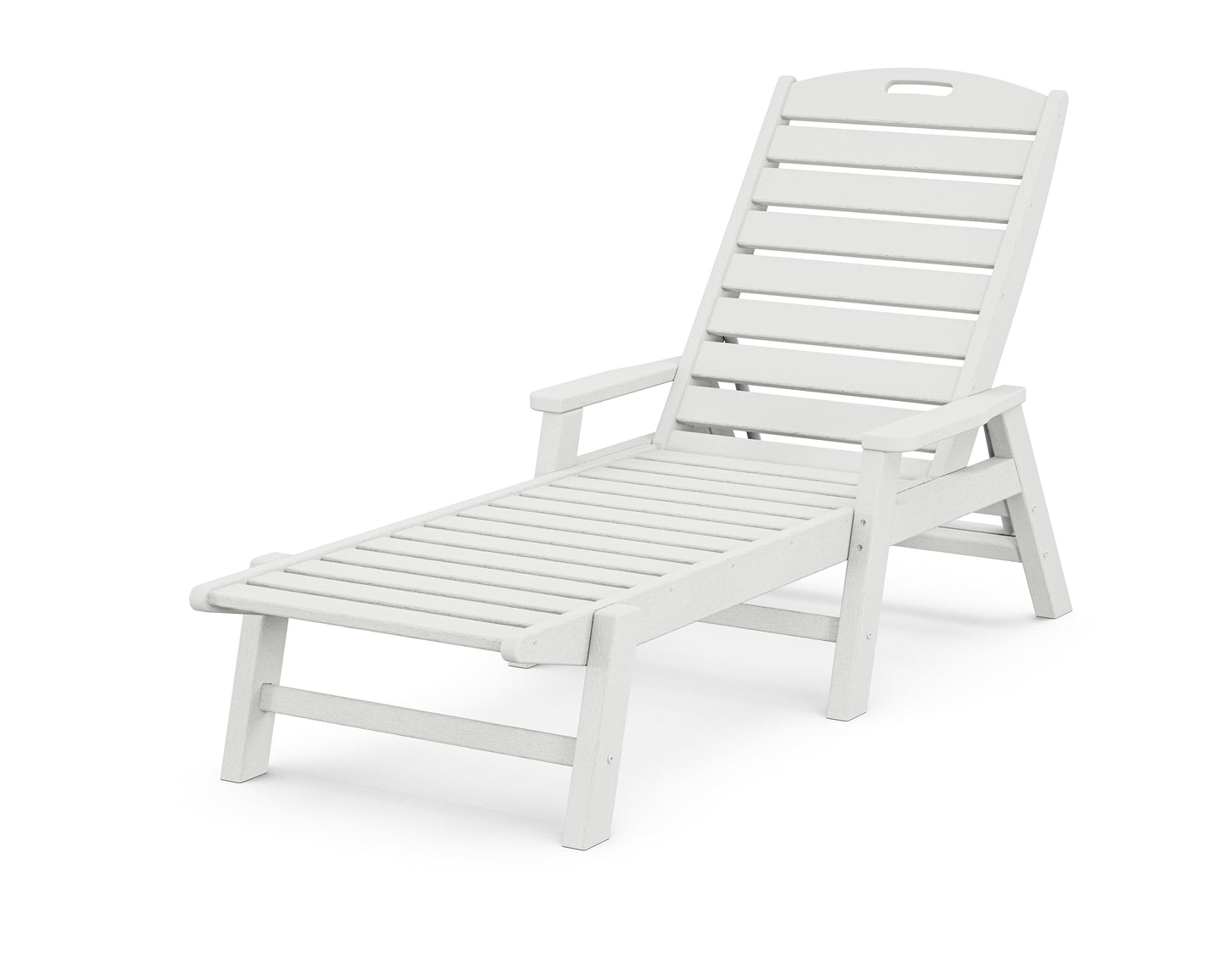 Nautical Chaise with Arms