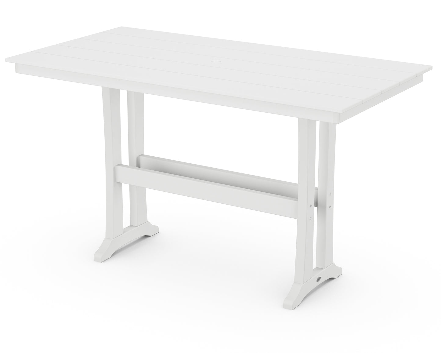 Farmhouse Trestle 37" x 72" Bar Table
