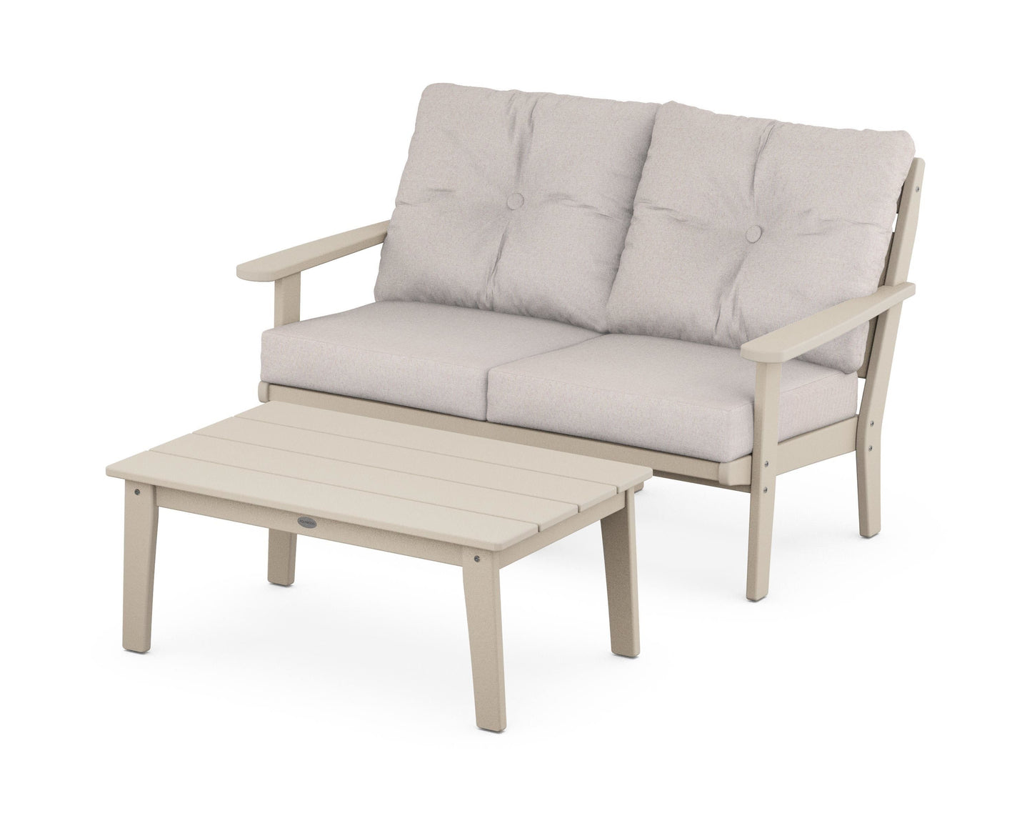 Lakeside 2-Piece Lounge Loveseat Set