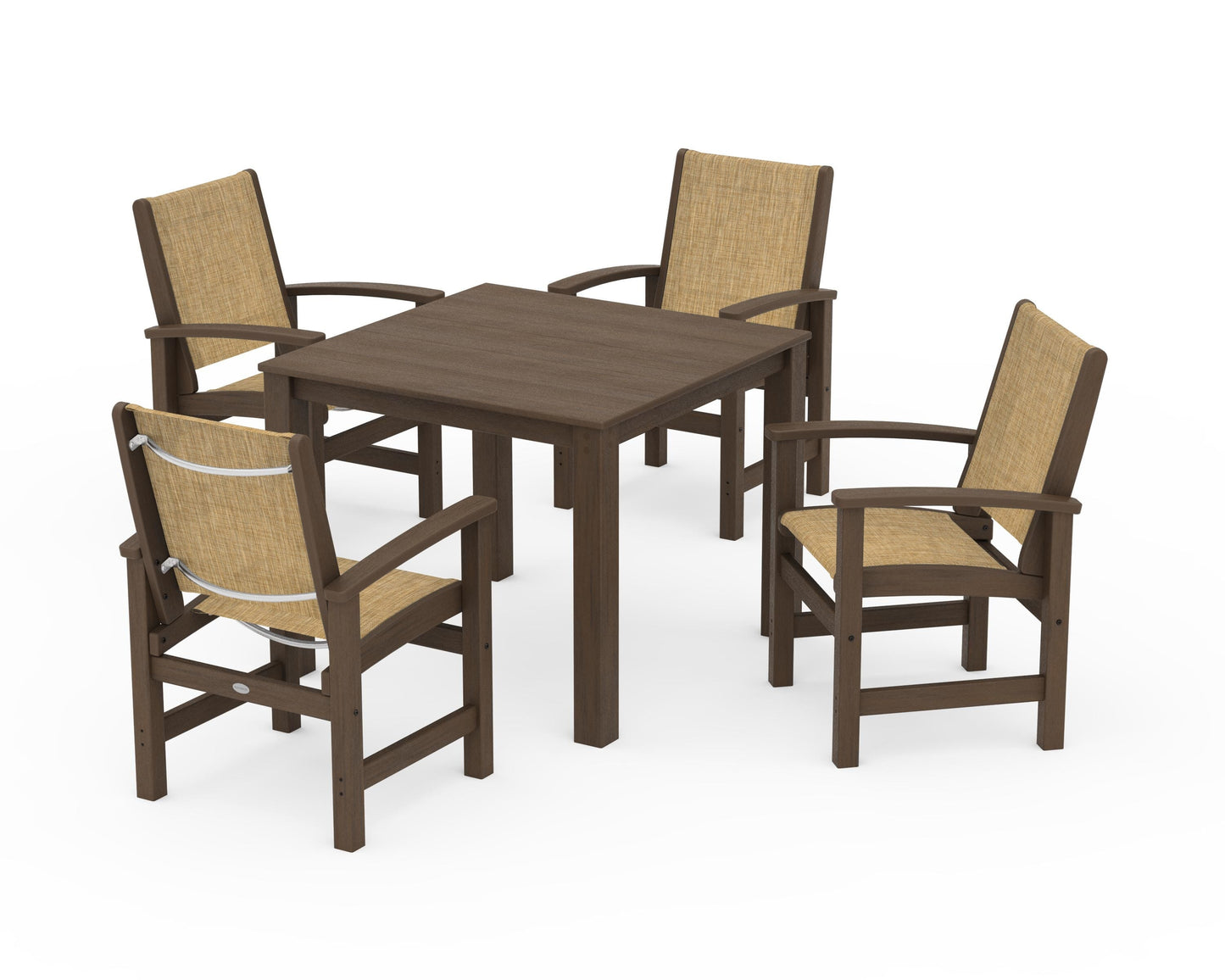 Coastal 5-Piece Parsons Dining Set