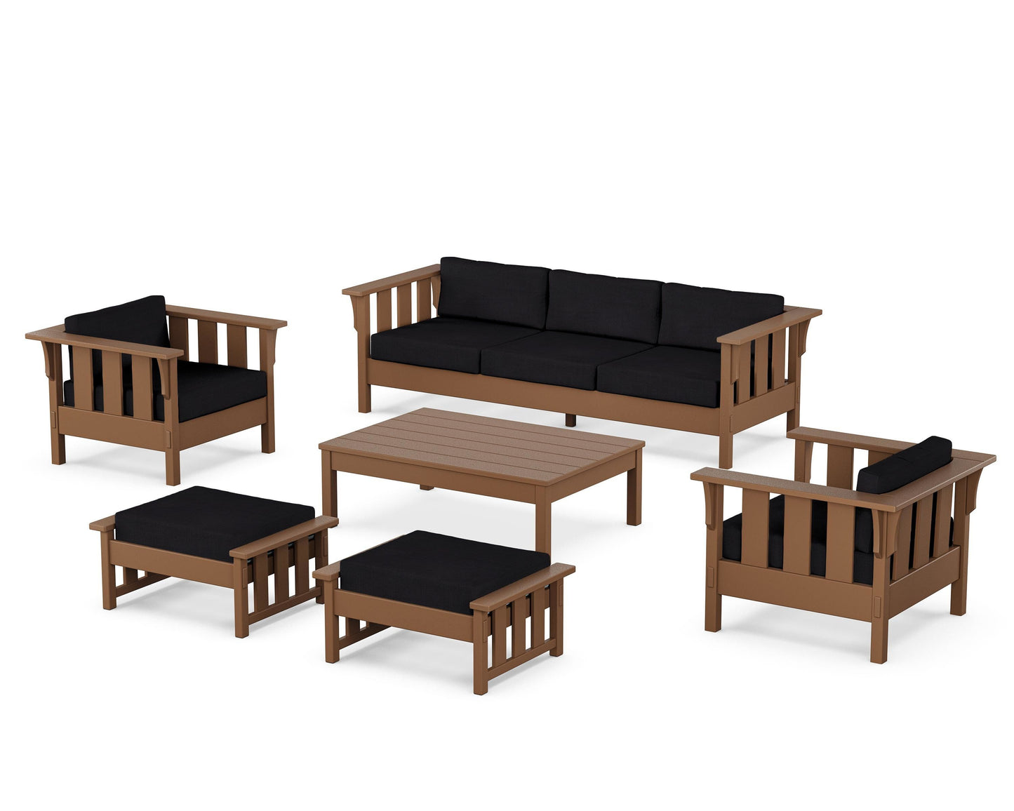 Acadia 6-Piece Lounge Sofa Set