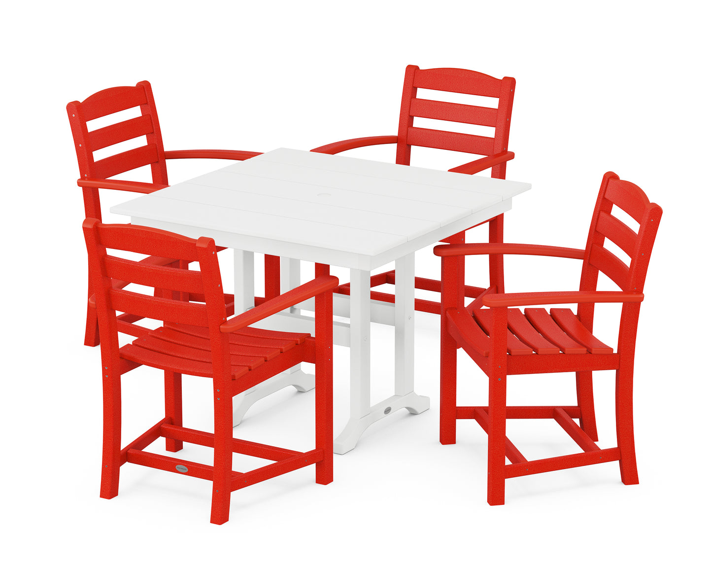 La Casa CafÃ© 5-Piece Farmhouse Dining Set