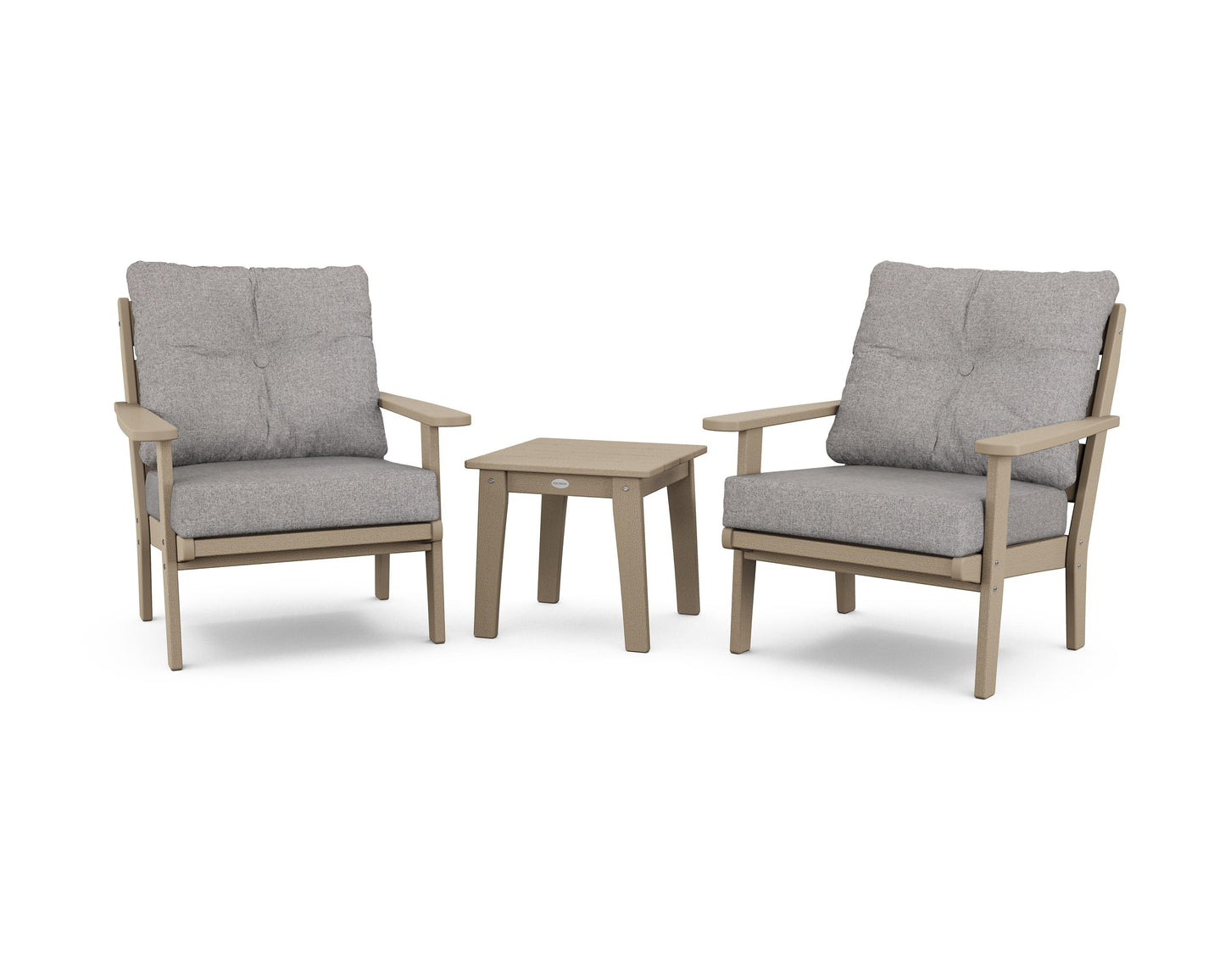 Lakeside 3-Piece Deep Seating Chair Set