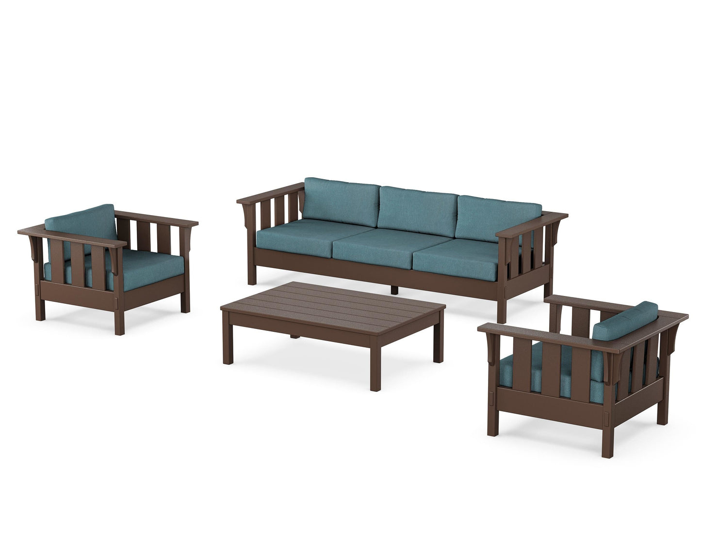 Acadia 4-Piece Deep Seating Set with Sofa