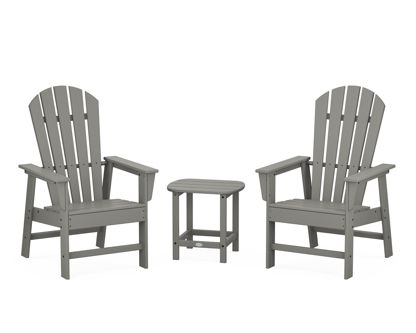 South Beach Casual Chair 3-Piece Set with 18" South Beach Side Table