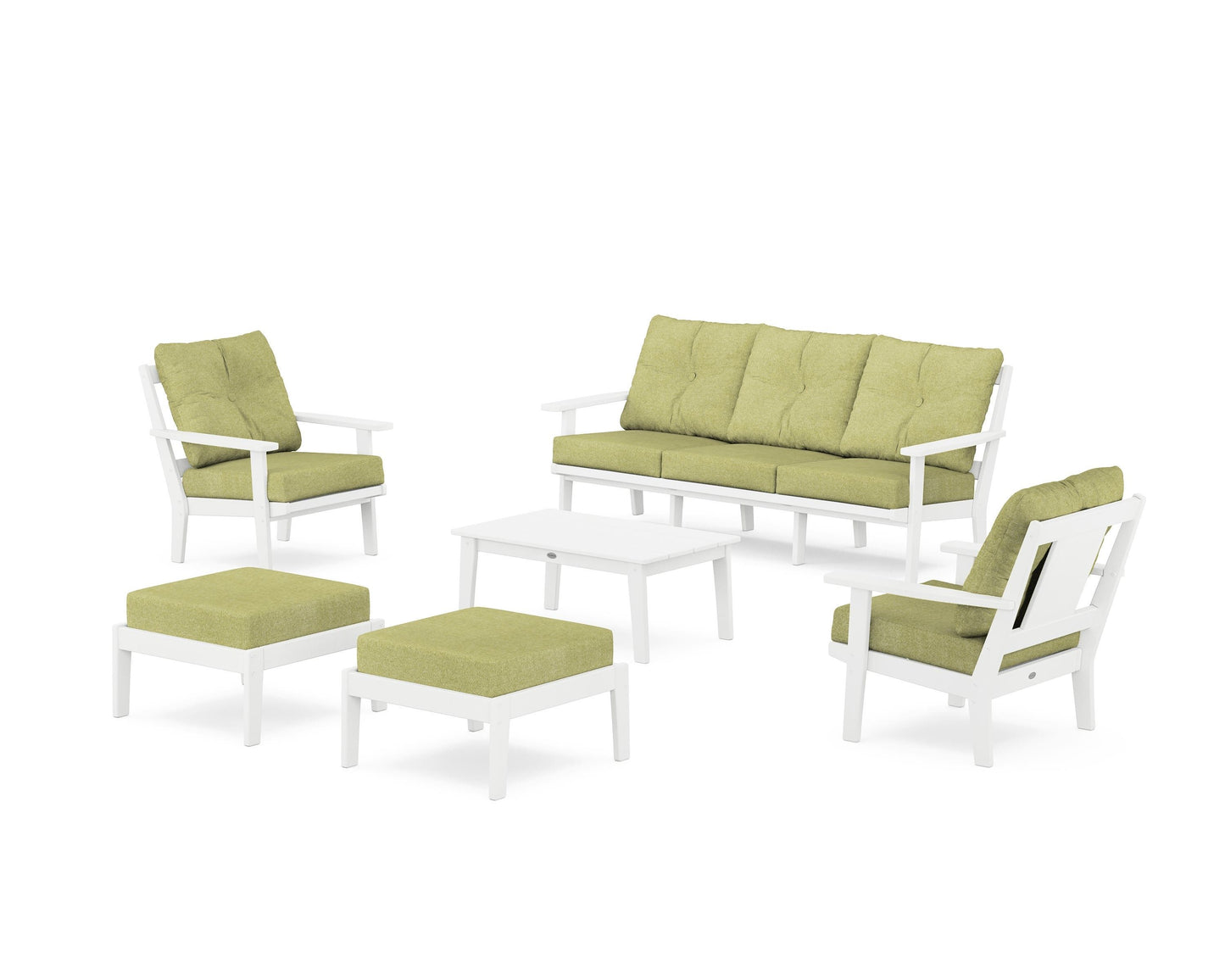Prairie 6-Piece Lounge Sofa Set