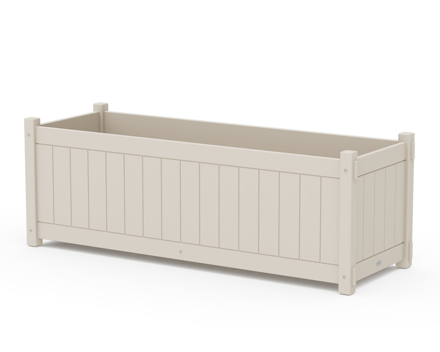 Vineyard Large Rectangle Triple Planter Box