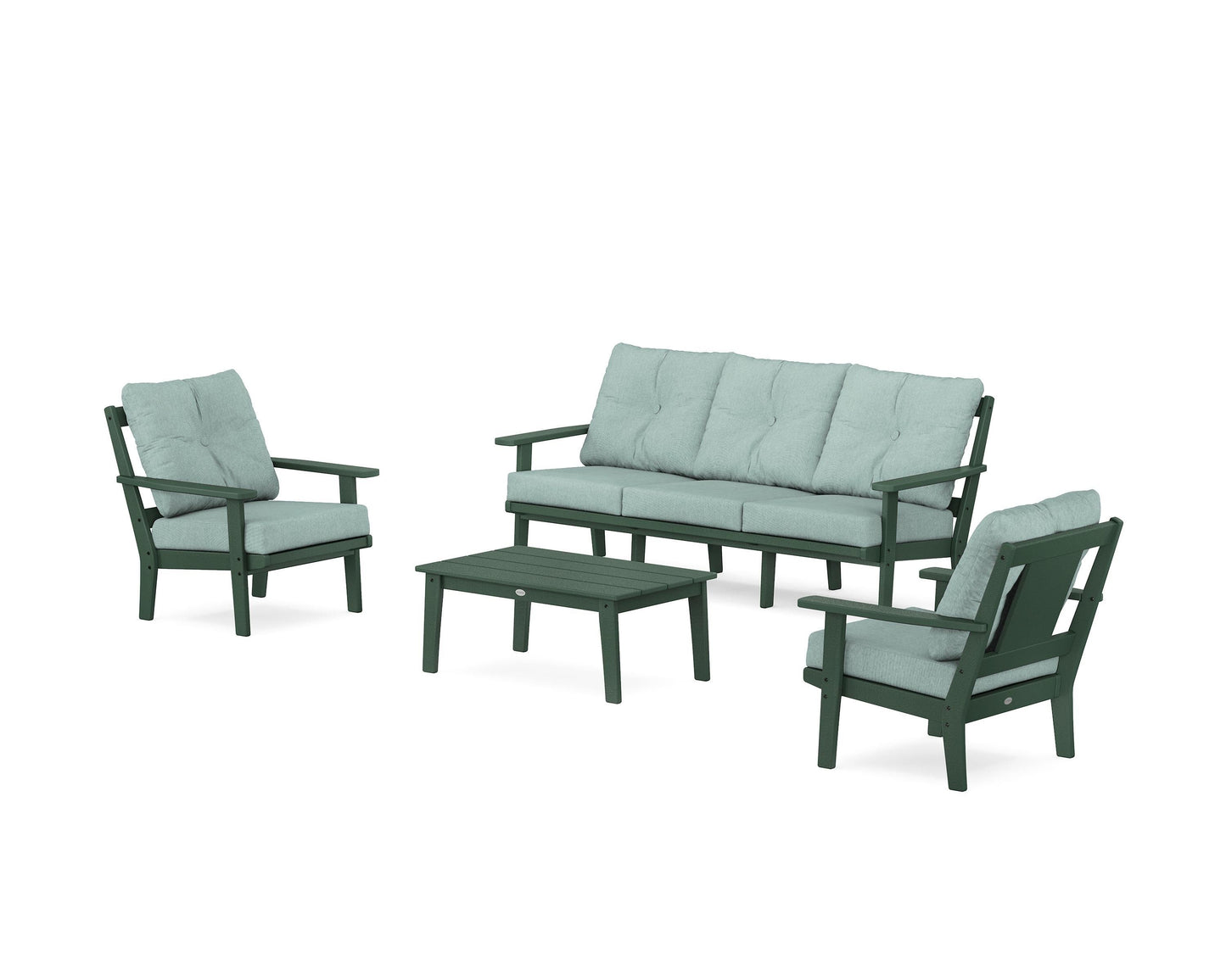 Prairie 4-Piece Deep Seating Set with Sofa