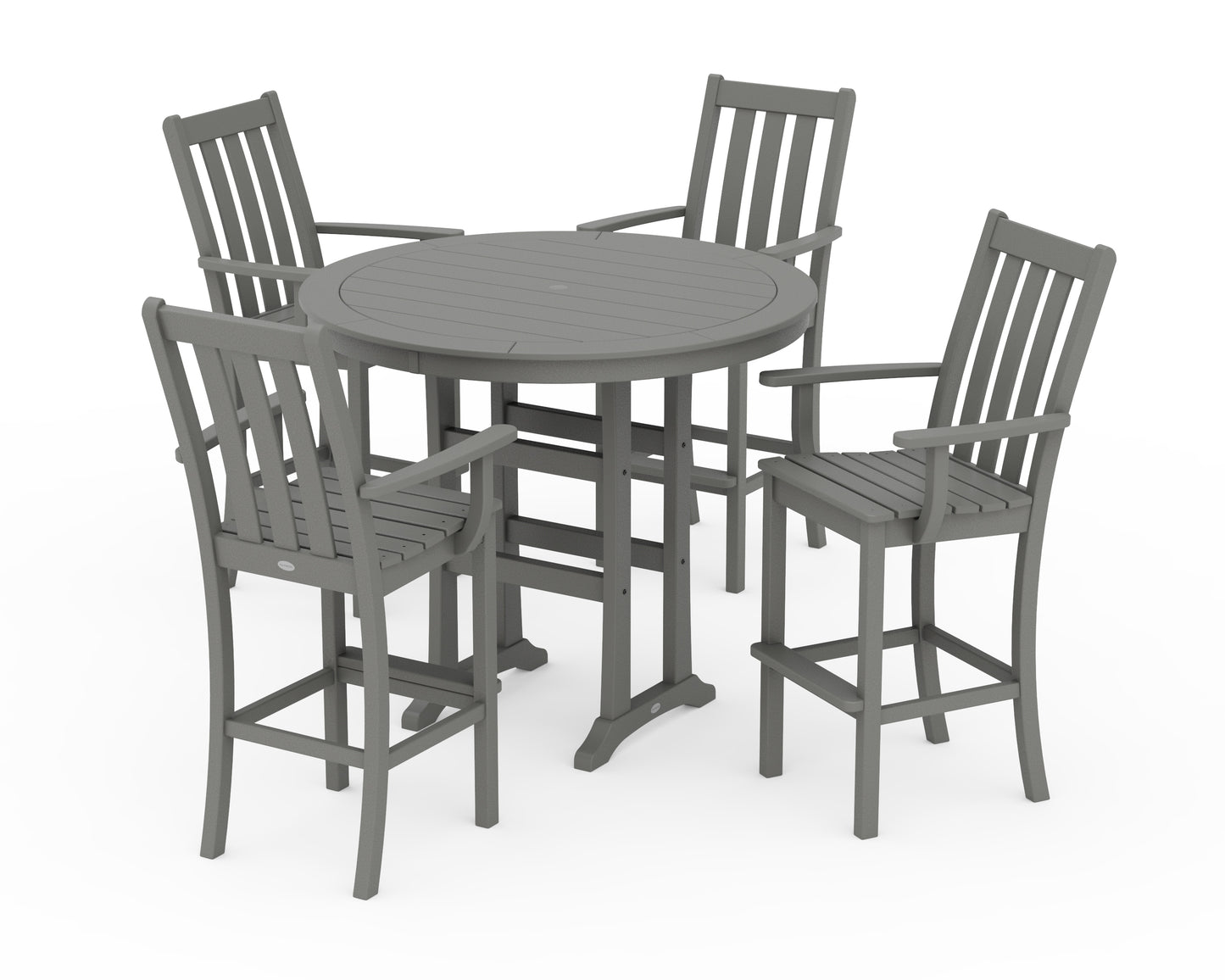 Vineyard 5-Piece Round Bar Set