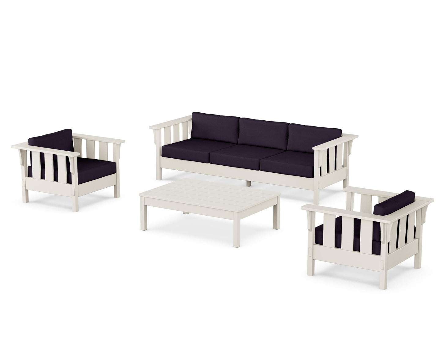 Acadia 4-Piece Deep Seating Set with Sofa