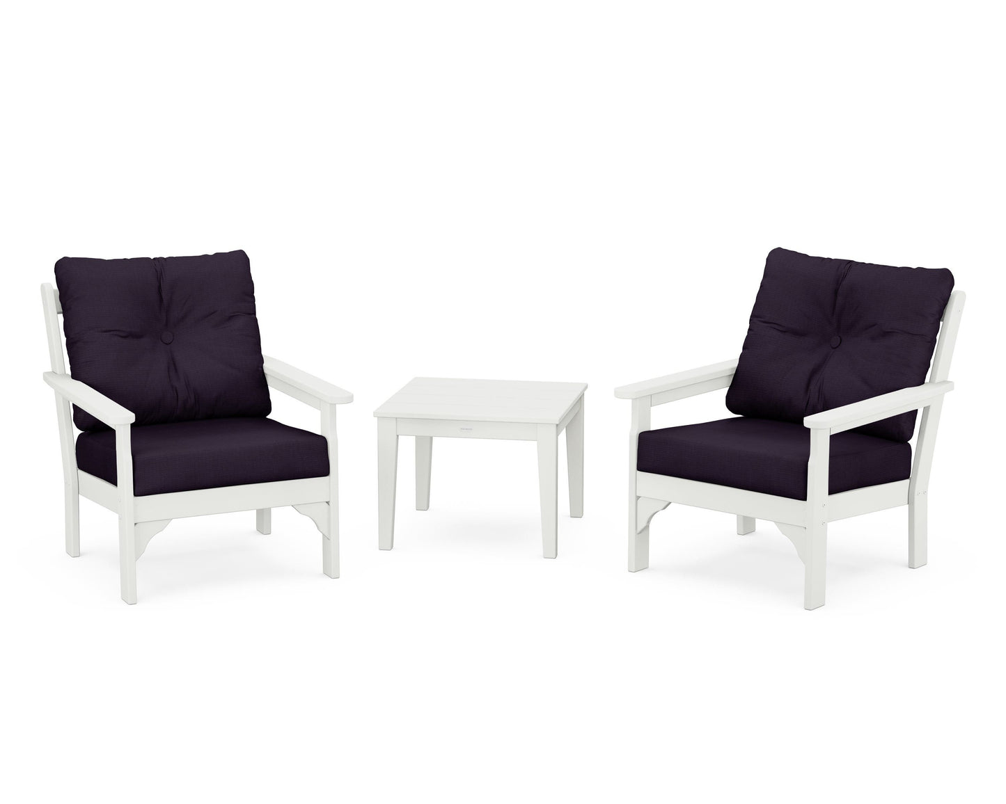 Vineyard 3-Piece Deep Seating Set