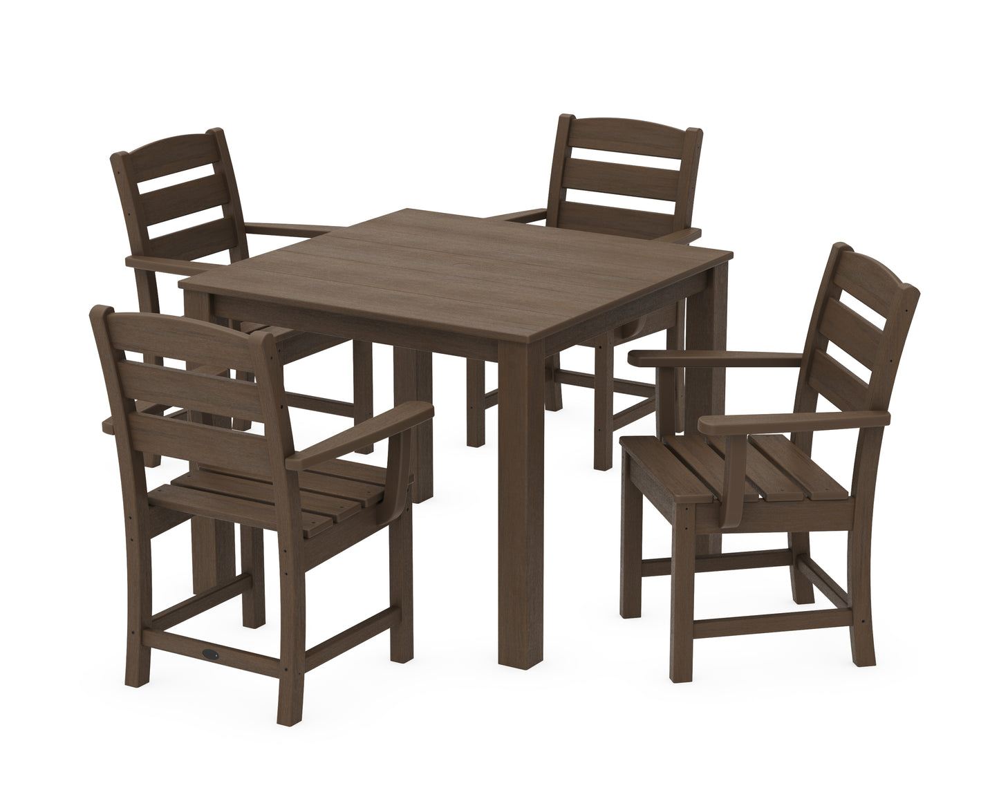 Lakeside 5-Piece Parsons Dining Set