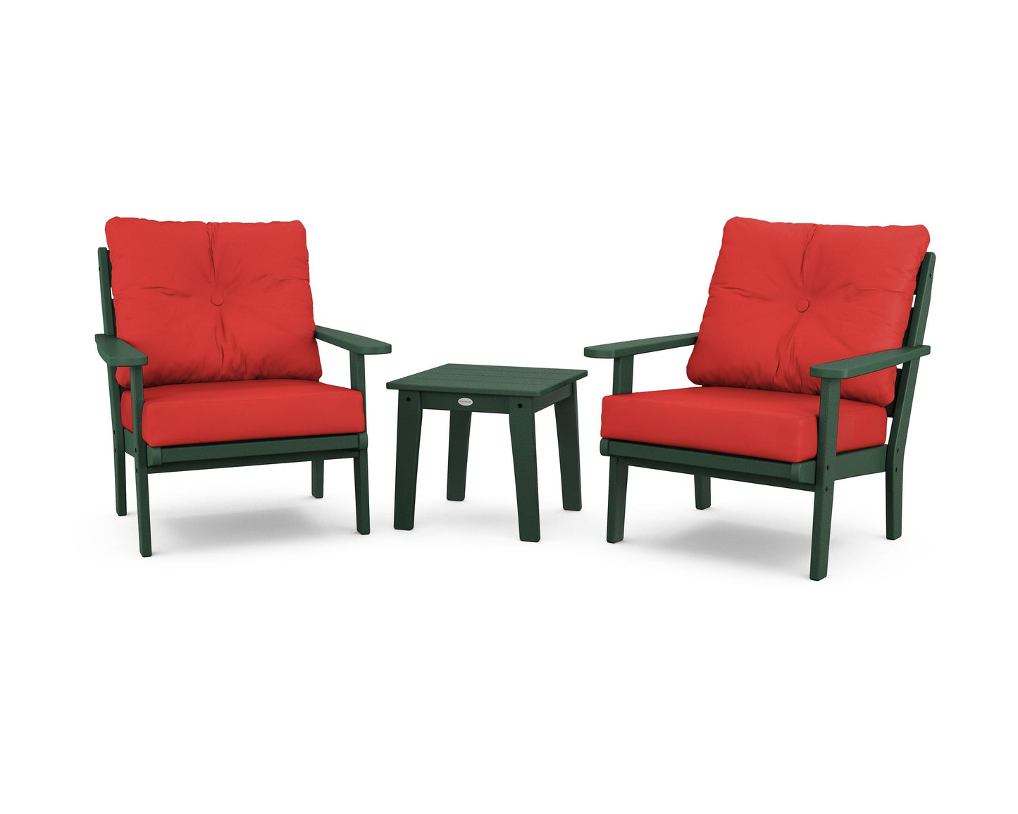 Lakeside 3-Piece Deep Seating Chair Set
