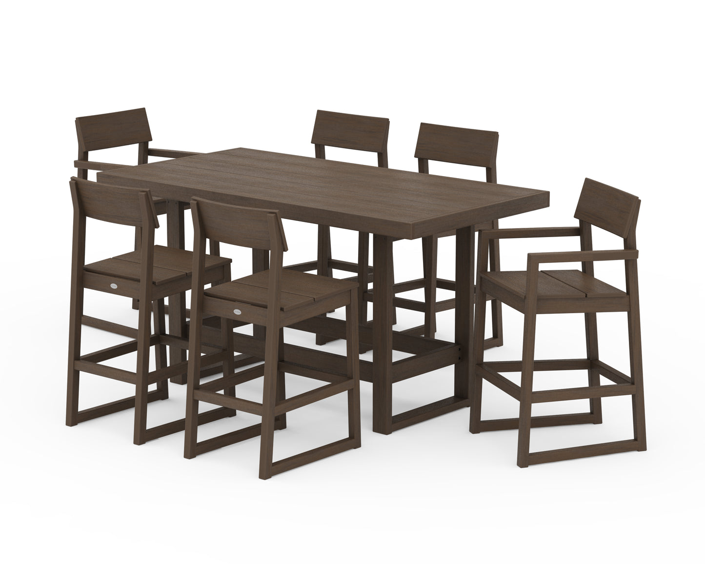 EDGE 7-Piece Bar Table Set