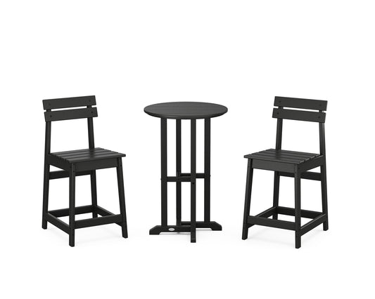 Modern Studio Plaza 3-Piece Bistro Counter Set