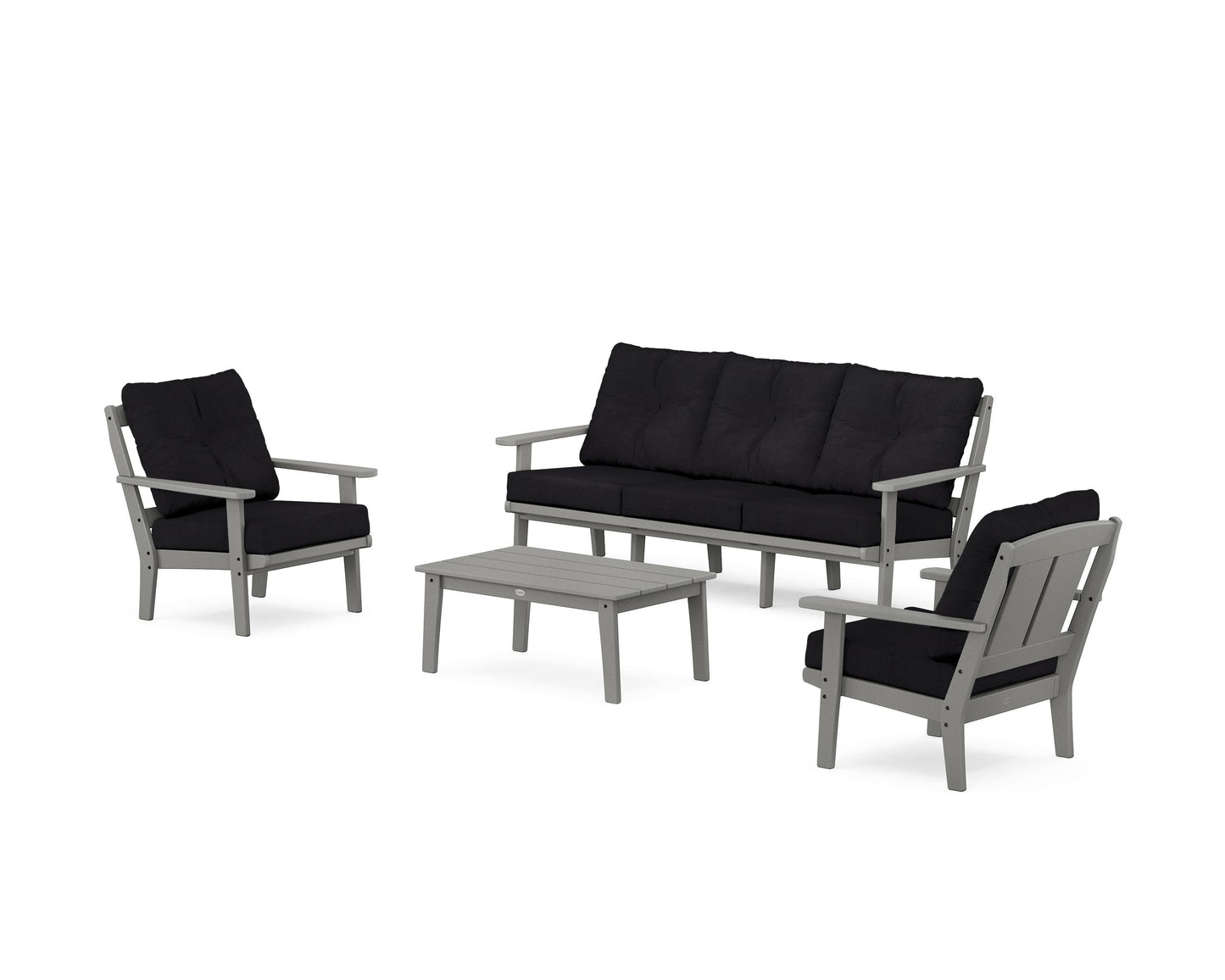 Mission 4-Piece Deep Seating Set with Sofa