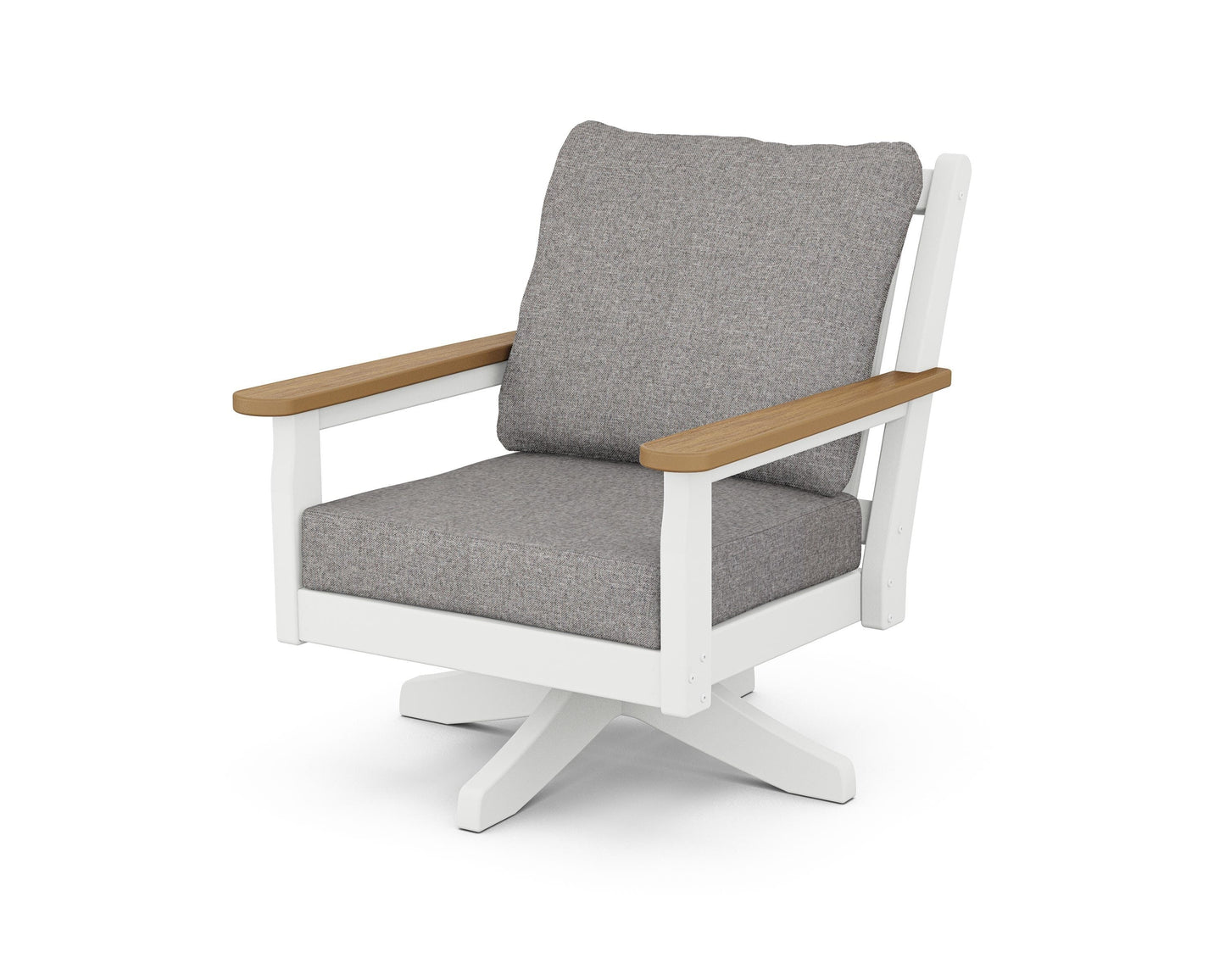 Chippendale Deep Seating Swivel Chair